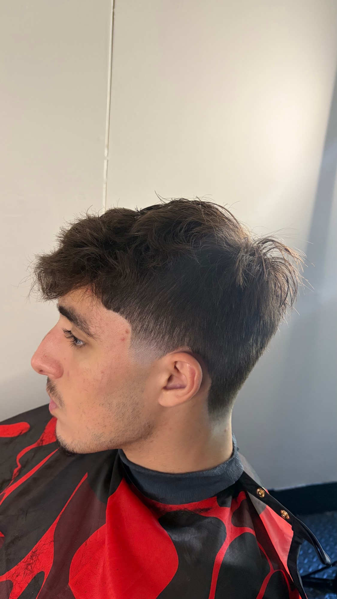 Textured shag with fade